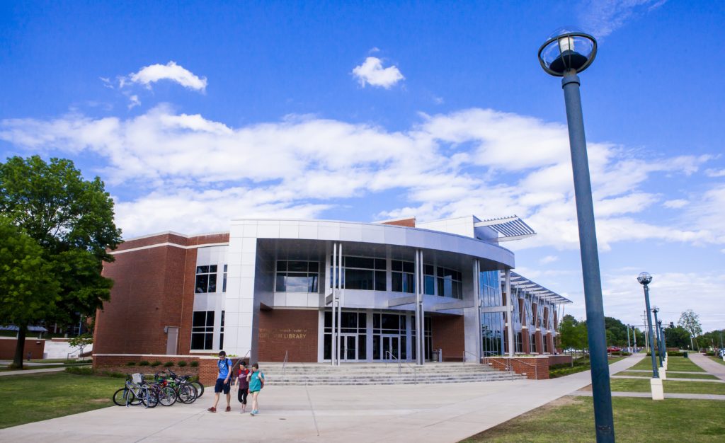 Boreham Library on the University of Arkansas Fort Smith Campus